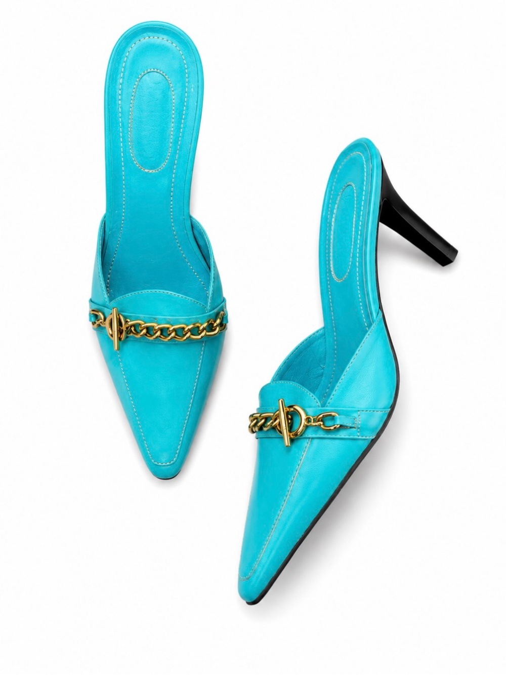 Authentic Ralph Lauren kitten heels